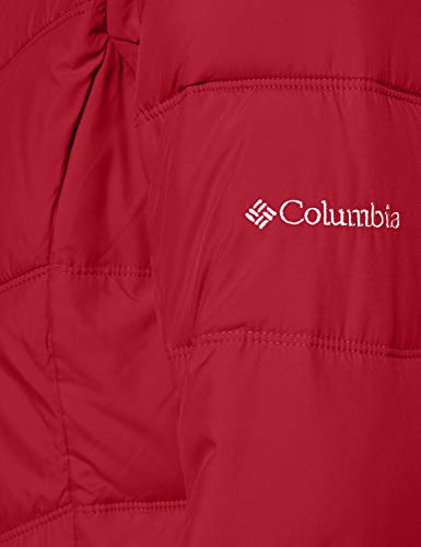 Columbia Pike Lake Insulated - Chaqueta Impermeable para Mujer, Rojo (Pomegranate), Talla XS