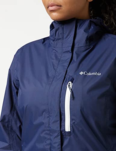 Columbia Pouring Adventure II Jacket, Mujer, Nocturnal, White Zip, M