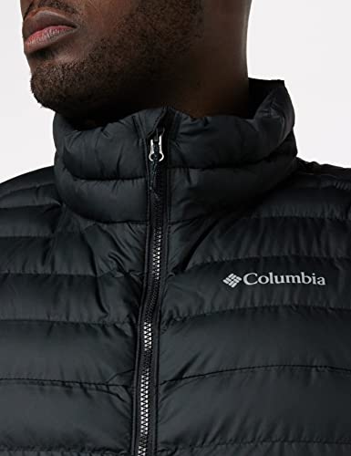 Columbia Powder Lite Chaqueta sin Mangas, Hombre, Black, 6X