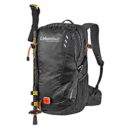 COLUMBUS-Creek 25 Mochila Negra de Trekking