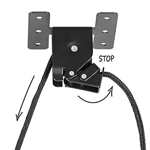 com-four® Elevador de Bicicletas para Bicicletas - Bicicletas de montaña en sótano - Soporte para Bicicletas hasta 20 kg