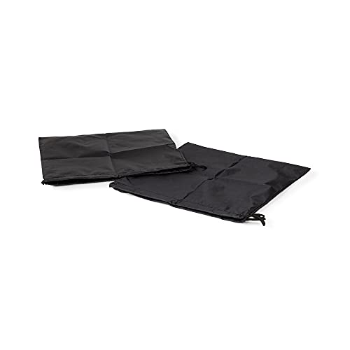 Compactor Set de 2 fundas de zapatos óptimo viaje, Color negro, Fabricado en poliestireno, Tamaño 35 x 35 cm, RAN5354