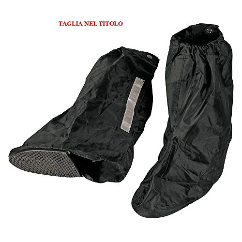 Compatible con Argon 18 cubre zapatos L 42-46, cubreguantes, kit impermeable para moto scooter y bicicleta chaqueta con pantalón + cubrebotas + guantes universales