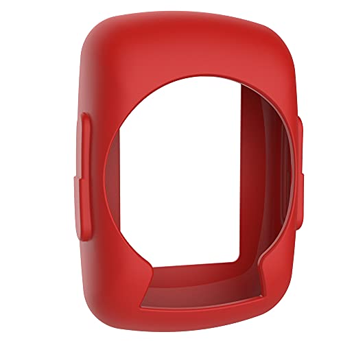 Compatible con Garmin Edge 500 fundas protectoras, a prueba de arañazos, silicona protectora para Garmin Edge 200 (rojo)