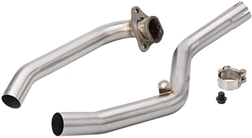 Compatible Silenciador Tubo Escape Motocicleta para NC750X NC700X NC700S NC750S NC 750X 750S 2012-2020 Escape Decat Pipe Motocicleta Escape Catalizador Eliminar Tubo De Enlace Partes de motocicleta