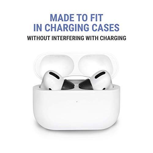 COMPLY Espuma Apple AirPods Pro 2.0 Earbud Tips para auriculares cómodos con cancelación de ruido que hacen clic y permanecen puestos (medianos, 3 pares)