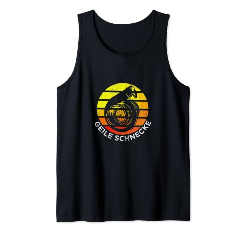 Compresor turbocompresor, turbocompresor, mecánico, caracol Camiseta sin Mangas