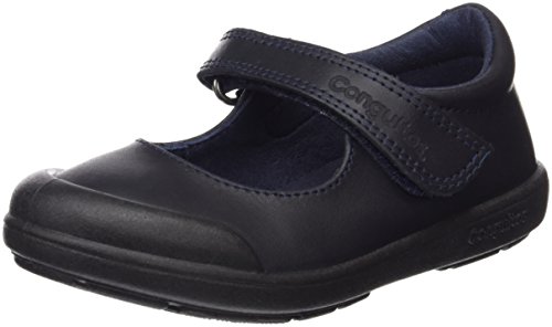 Conguitos Merceditas Colegial Lavable Velcro, Bebé, Azul Marino 2, 31 EU