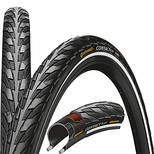 Continental Contact Neumáticos para Bicicleta, Unisex Adulto, Negro, 20X1.4 (37-406)