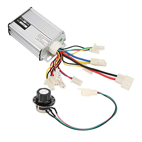 Controlador-Aluminio 36V 1000W Controlador de Cepillo Duradero portátil Kit de Interruptor de rotación de posicionamiento para Bicicleta eléctrica