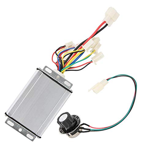 Controlador-Aluminio 36V 1000W Controlador de Cepillo Duradero portátil Kit de Interruptor de rotación de posicionamiento para Bicicleta eléctrica