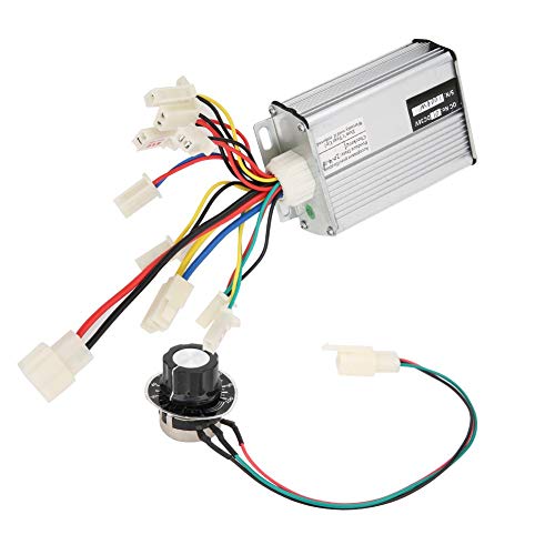 Controlador-Aluminio 36V 1000W Controlador de Cepillo Duradero portátil Kit de Interruptor de rotación de posicionamiento para Bicicleta eléctrica