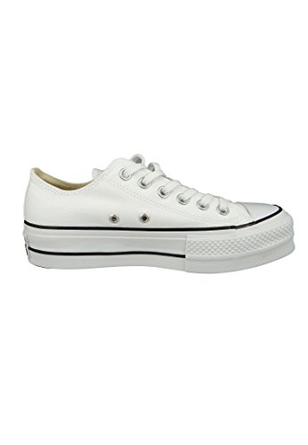 Converse Chuck Taylor All Star Lift Womens White Ox Trainers-UK 3 / EU 35