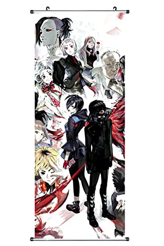 CoolChange Kakemono/Poster de la Serie Tokyo Ghoul, Tema: Tokyo Ghoul