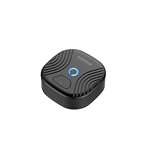 Coollang Raqueta de tenis Sensor Tracker Detector de movimiento Analizador con Bluetooth 4.0 Compatible con Android e iOS Smart Phone (negro)