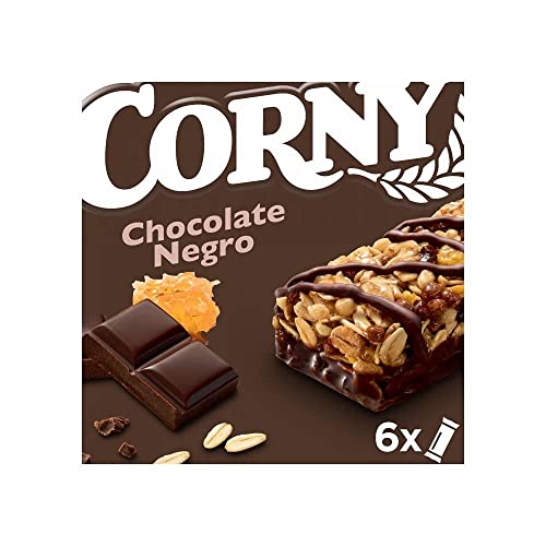 Corny Barritas de Chocolate Negro- Pack de 6x23gr