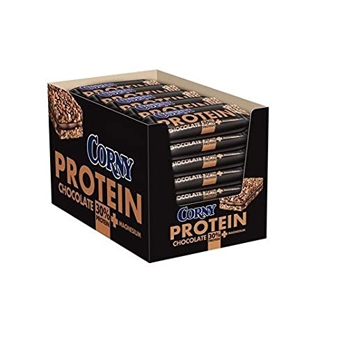 Corny Protein Barritas de cereales con 30% proteína - Pack de 24 unidades 35 g