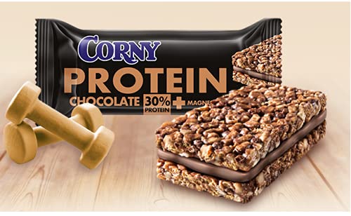 Corny Protein Barritas de cereales con 30% proteína - Pack de 24 unidades 35 g