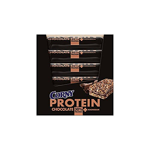 Corny Protein Barritas de cereales con 30% proteína - Pack de 24 unidades 35 g