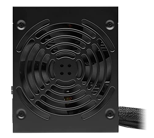 Corsair CV650 80 PLUS Bronze No Modular ATX 650 Vatios Alimentación Corriente Estable Plena, Ventilador de Refrigeración Silencioso de 120 mm, Carcasa Compacta, Carcasa y Cables Negros EU Negro