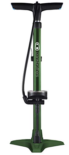 Crank Brothers Gema Suelo Bomba con Sello Base, Verde