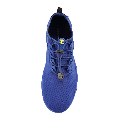 Cressi Molokai Shoes Calzado Deportivo multipropósito, Unisex Adulto, Azul/Amarillo, 41 EU