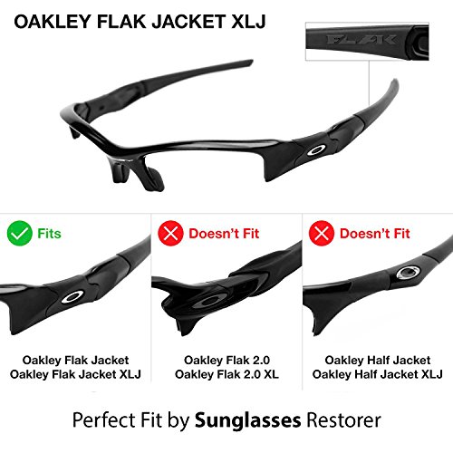 Cristales de Recambio Compatibles para Oakley Flak Jacket,Fotocromatico