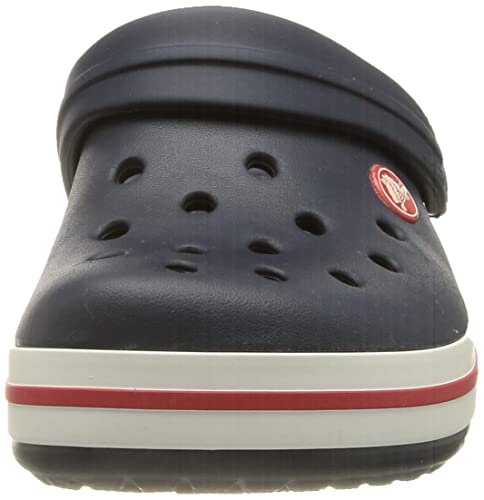 Crocs Crocband Clog Kids Unisex Niños Zuecos, Azul (Navy/Red), 23/24 EU