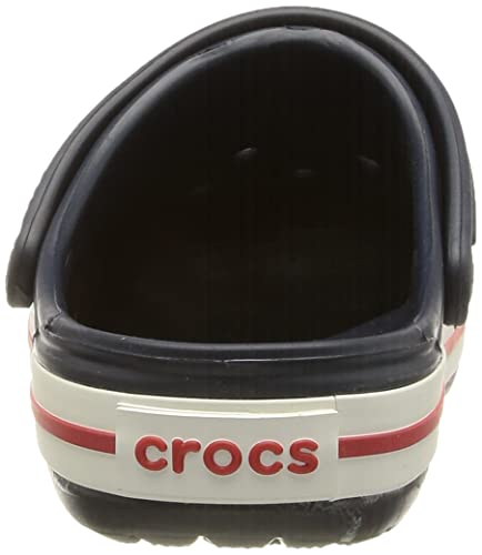 Crocs Crocband Clog Kids Unisex Niños Zuecos, Azul (Navy/Red), 23/24 EU