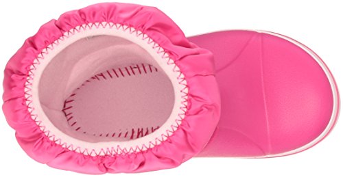 Crocs Winter Puff Boot Kids, Botas de Nieve Unisex Niños, Rosa (Candy Pink), 22/23 EU