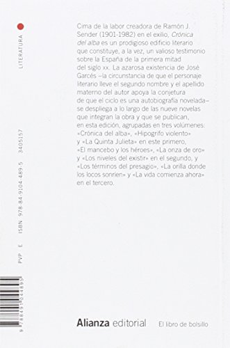 Crónica del alba, 1 (El libro de bolsillo - Literatura)