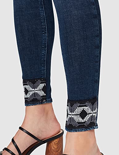 Cross Giselle Vaqueros Skinny, Azul (Dark Blue 009), 26 W para Mujer