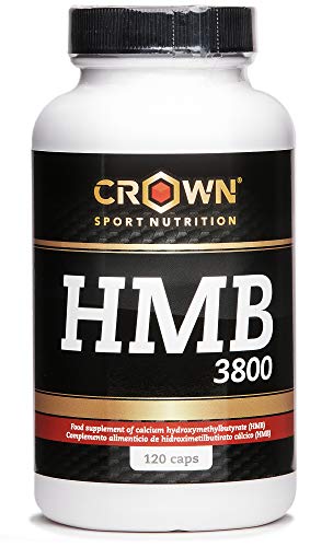 Crown Sport Nutrition HMB 3800/950 mg por cápsula, Suplemento para deportistas - 120 cápsulas