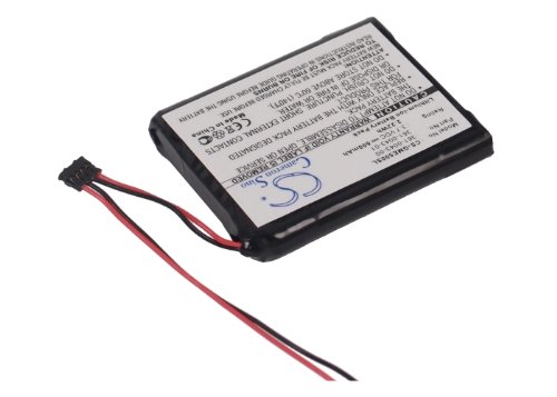 CS-GME500SL Batería 600mAh Compatible con [Garmin] 010-01626-02, 4RL58983, Edge 200, Edge 205, Edge 500, Edge 520, Edge 820, Edge Explore 820 sustituye 361-00043-00, para 361-00043-01, para 361-0043-