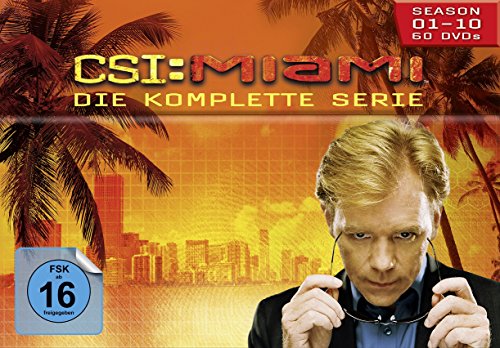 CSI: Miami - Die komplette Serie (60 Discs) [Alemania] [DVD]