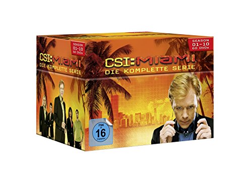 CSI: Miami - Die komplette Serie (60 Discs) [Alemania] [DVD]