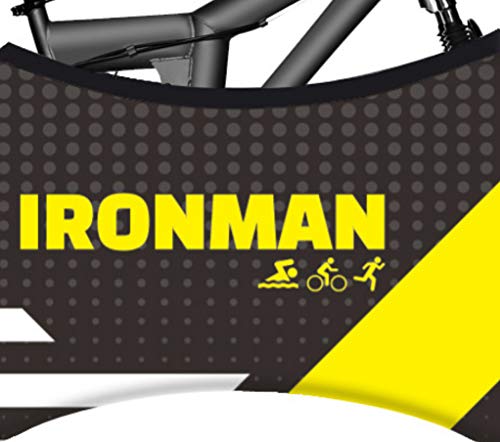 Cubiertas Para Bicicletas Con Rayas Geométricas Blancas Y Amarillas, Cubierta Interior Bicicletas, Cubierta Antipolvo De Alta Resistencia, Cubierta Protección Anti Uv Bicicletas Carretera Y Montaña