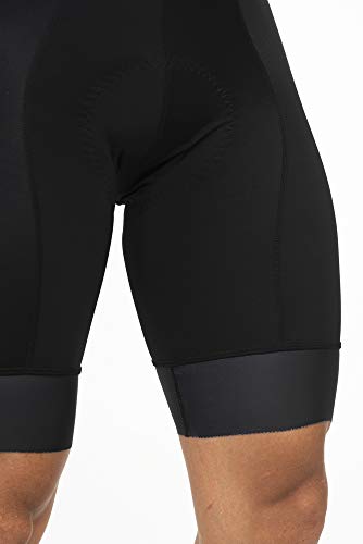 Culotte 402 Hombre Corto Ciclismo // Pierna Terminada en Silicona Con Costura // Tirantes Elásticos y Sin Costura // Badana Plus Coolmax // Textiles con Tecnologías X-Static y Sanitazed