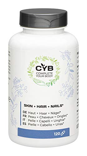 CYB Complete Your Body - Piel + Cabello + Uñas, 120 cápsulas