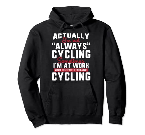 Cycling design For Bicycle Athletes and Cycle Shop Employees Sudadera con Capucha