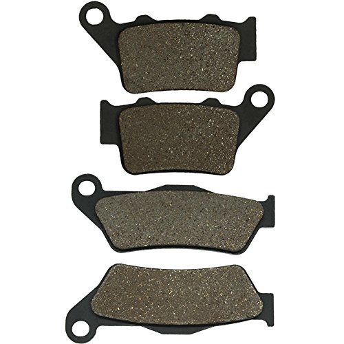 Cyleto Pastillas de freno delanteras y traseras para LC4 640 Adventure 2001-2006 SXC 625 2003-2004 LC4 625 SC Supermoto 2002 EGS/EGS-E/LSE 620 Enduro 1996-1999