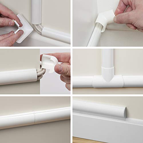 D-Line Micro+ CLOAP2010W | Canaletas para cables | Multipaquete de Accesorios