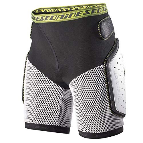 Dainese Action Short EVO Protecciones de Esquí, Hombre, Negro/Blanco, S