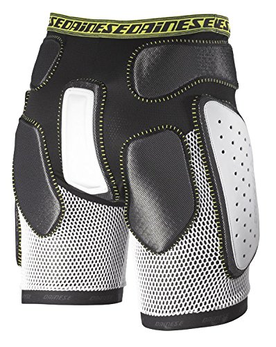 Dainese Action Short EVO Protecciones de Esquí, Hombre, Negro/Blanco, S