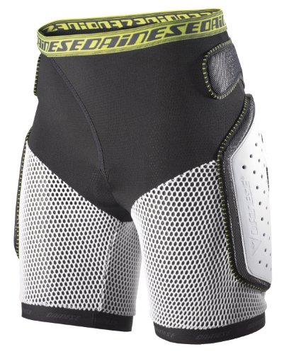 Dainese Action Short EVO Protecciones de Esquí, Hombre, Negro/Blanco, S