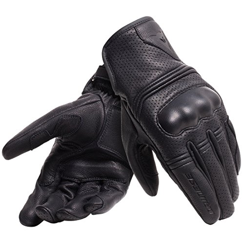 Dainese Guantes para moto, Negro, Talla L