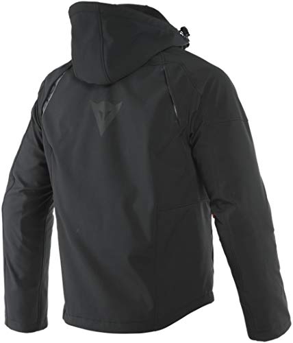 Dainese Ignite Tex - Chaqueta textil para moto, color negro y negro, talla 52