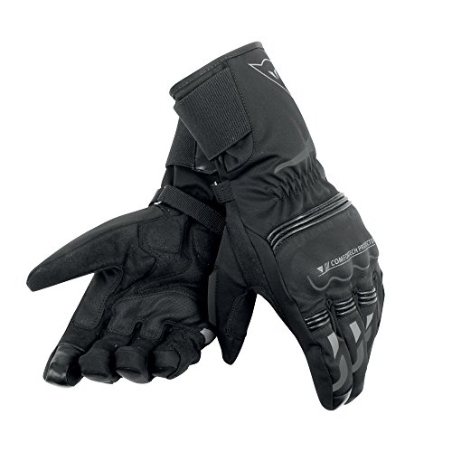 Dainese-TEMPEST UNISEX D-DRY LONG Guantes, Negro/Negro, Talla L