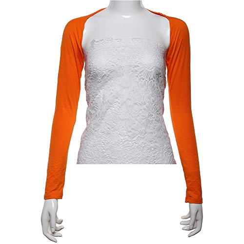 Daytwork Ropa Mujer Cárdigans Sudaderas Toreras - Mujeres Islámico Musulmán Bolero Encogimiento de Hombros Manga Larga Cubrir Brazo Tops Hombro Manga Chal Salvaje Moda Vestido de Fiesta