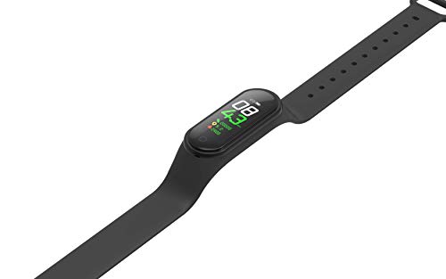 DCU TECNOLOGIC | Pulsera de Actividad | Smart Band | Reloj Inteligente | Pantalla Táctil | IP68 | Compatible con iOS y Android | Negro